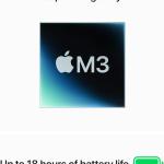 Apple MacBook Air 13-inch Laptop | MC8K4LL/A | with M3 chip | 256GB SSD