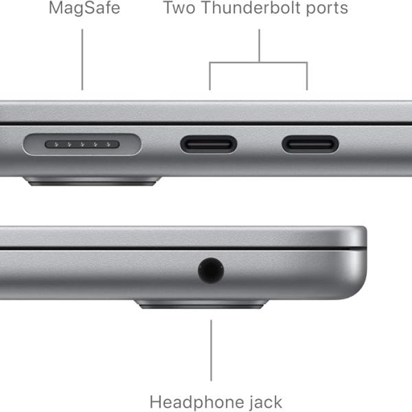 Apple MacBook Air 13-inch Laptop | MC8K4LL/A | with M3 chip | 256GB SSD