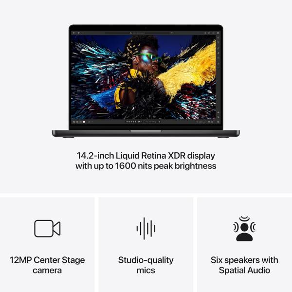 Apple MacBook Pro Laptop Z1DS0005P | 10‑core CPU | 10‑core GPU